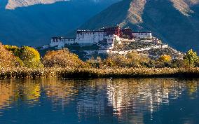 CHINA-TIBET-LHASA-WETLAND-SCENERY (CN)