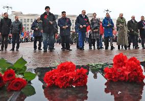BELARUS-MINSK-OCTOBER REVOLUTION-ANNIVERSARY