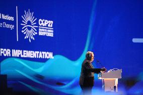 EGYPT-SHARM EL-SHEIKH-COP27-CLIMATE IMPLEMENTATION SUMMIT