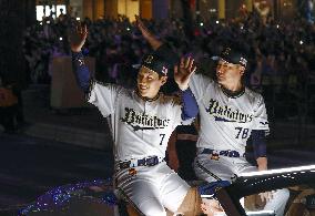 Baseball: Orix Buffaloes victory parade