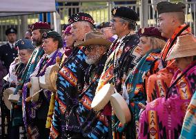 CANADA-VANCOUVER-NATIONAL INDIGENOUS VETERANS DAY