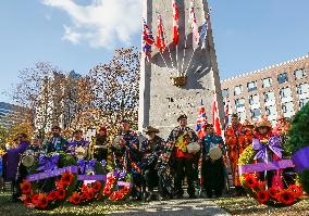 CANADA-VANCOUVER-NATIONAL INDIGENOUS VETERANS DAY