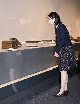 Japan Princess Kako at art exhibition