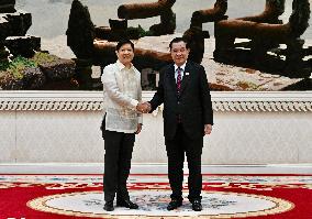 CAMBODIA-PHNOM PENH-PM-PHILIPPINE PRESIDENT-MEETING