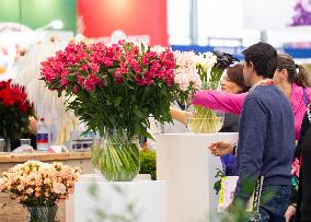 THE NETHERLANDS-VIJFHUIZEN-FLORICULTURE TRADE FAIR
