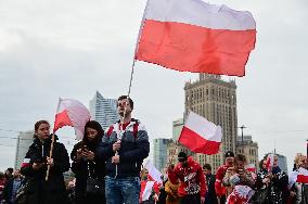 POLAND-WARSAW-INDEPENDENCE DAY-MARCH