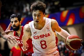 (SP)IRAN-TEHERAN-BASKETBALL-FIBA WORLD CUP-QUALIFIER-CHINA VS IRAN