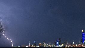 KUWAIT-KUWAIT CITY-THUNDERSTORM-FLOOD