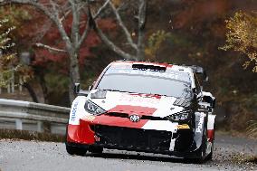 Motor racing: Rally Japan