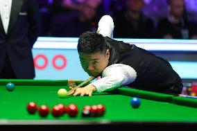 (SP)BRITAIN-YORK-SNOOKER-UK CHAMPIONSHIP-ROUND 1