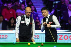 (SP)BRITAIN-YORK-SNOOKER-UK CHAMPIONSHIP-ROUND 1