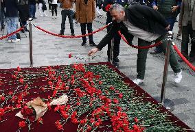 TÜRKIYE-ISTANBUL-BOMB ATTACK-MOURNING