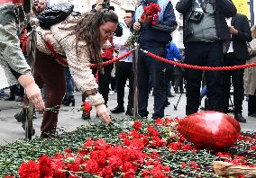 TÜRKIYE-ISTANBUL-BOMB ATTACK-MOURNING