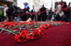 TÜRKIYE-ISTANBUL-BOMB ATTACK-MOURNING