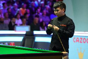 (SP)BRITAIN-YORK-SNOOKER-UK CHAMPIONSHIP-ROUND 1