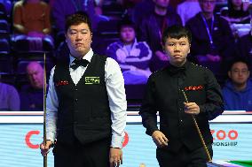 (SP)BRITAIN-YORK-SNOOKER-UK CHAMPIONSHIP-ROUND 1