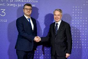 Estonian Prime Minister Kaja Kallas visits Helsinki