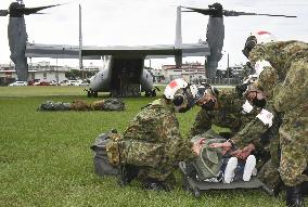 Japan-U.S. joint "Keen Sword" exercise