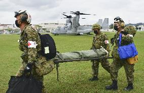 Japan-U.S. joint "Keen Sword" exercise