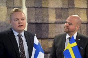 Finnish and Swedish Agriculture Ministers meet in Helsinki