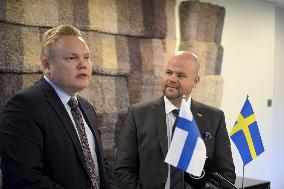 Finnish and Swedish Agriculture Ministers meet in Helsinki