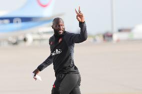 (SP)BELGIUM-ZAVENTEM-FOOTBALL-FIFA WORLD CUP-TEAM BELGIUM-DEPARTURE