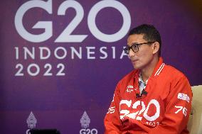INDONESIA-BALI-TOURISM-ECONOMY-MINISTER-INTERVIEW