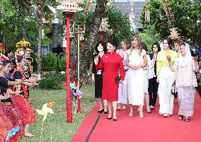 INDONESIA-BALI-PENG LIYUAN-G20-EVENT FOR SPOUSES OF LEADERS