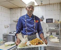 NAMIBIA-WINDHOEK-CHINESE CUISINE-CHEF