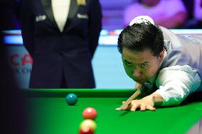 (SP)BRITAIN-YORK-SNOOKER-UK CHAMPIONSHIP-ROUND 1