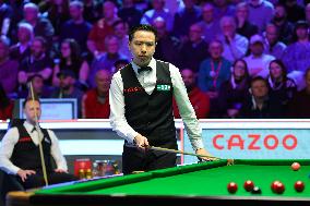 (SP)BRITAIN-YORK-SNOOKER-UK CHAMPIONSHIP-ROUND 1