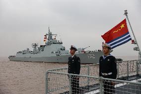 CHINA-ZHEJIANG-NAVY FLEET-ESCORT MISSION-RETURN (CN)