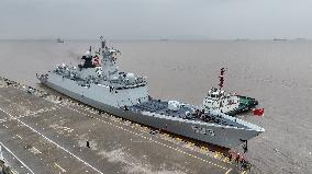 CHINA-ZHEJIANG-NAVY FLEET-ESCORT MISSION-RETURN (CN)