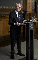 Ulkoministeri Haaviston infotilaisuus Puolan ja Ukrainan tapahtumista