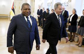 Mozambican President Filipe Nyusi visits Finland