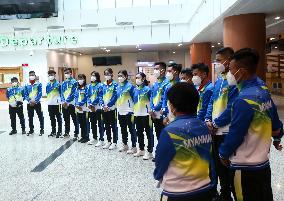 (SP)MYANMAR-YANGON-SEA GAMES-TRAINING-CHINA