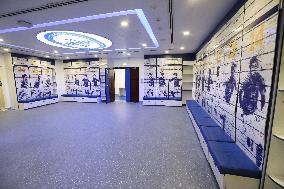 Football: Samurai Japan locker room
