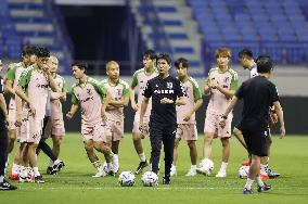 Football: Japan-Canada World Cup tune-up