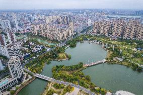 CHINA-HUNAN-CHANGDE-WETLAND CITY (CN)