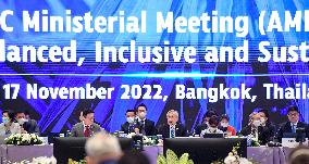 THAILAND-BANGKOK-APEC-MINISTERIAL MEETING