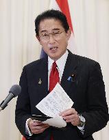 Japan PM Kishida in Bangkok