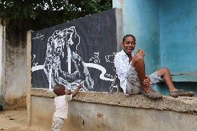 MOZAMBIQUE-MAPUTO-STREET ARTISTS