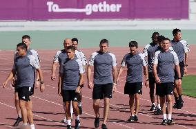 (SP)QATAR-DOHA-FIFA WORLD CUP-REFEREES-PRACTICE SESSION