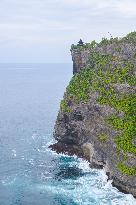 INDONESIA-BALI-ULUWATU CLIFF-SCENERY