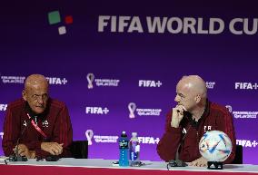 (SP)QATAR-DOHA-FOOTBALL-FIFA WORLD CUP-REFEREES-MEDIA BRIEFING
