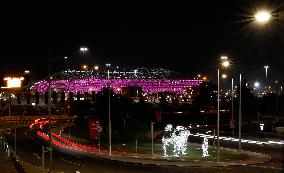 (SP)QATAR-DOHA-FOOTBALL-STADIUM-PREPARATION