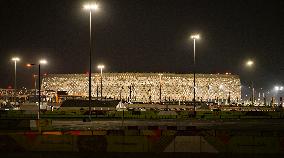 (SP)QATAR-DOHA-FOOTBALL-STADIUM-PREPARATION