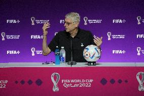 (SP)QATAR-DOHA-FOOTBALL-FIFA WORLD CUP-TECHNICAL STUDY GROUP PRESS CONFERENCE