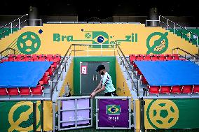 (SP)QATAR-DOHA-WORLD CUP-BRAZIL-BASE CAMP