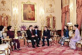 THAILAND-BANGKOK-XI JINPING-THAI KING-MEETING